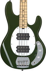 Solidbody e-bass Sterling by musicman Stingray Ray4HH (MN) - Olive