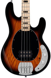 Solidbody e-bass Sterling by musicman StingRay 4 Sub Series - vintage sunburst