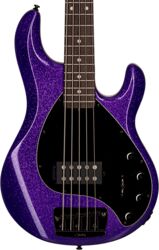 Solidbody e-bass Sterling by musicman Stingray5 Ray35 (RW) - Purple sparkle