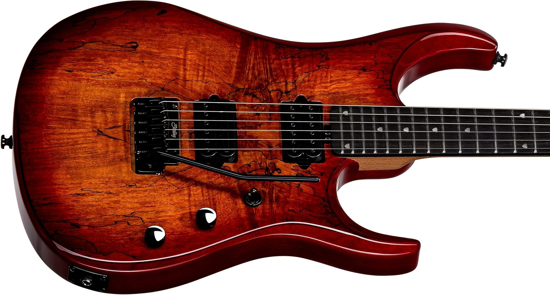 Sterling By Musicman John Petrucci Jp150dsm Dimarzio Signature 2h Trem Eb - Blood Orange Burst - Signature-E-Gitarre - Variation 2