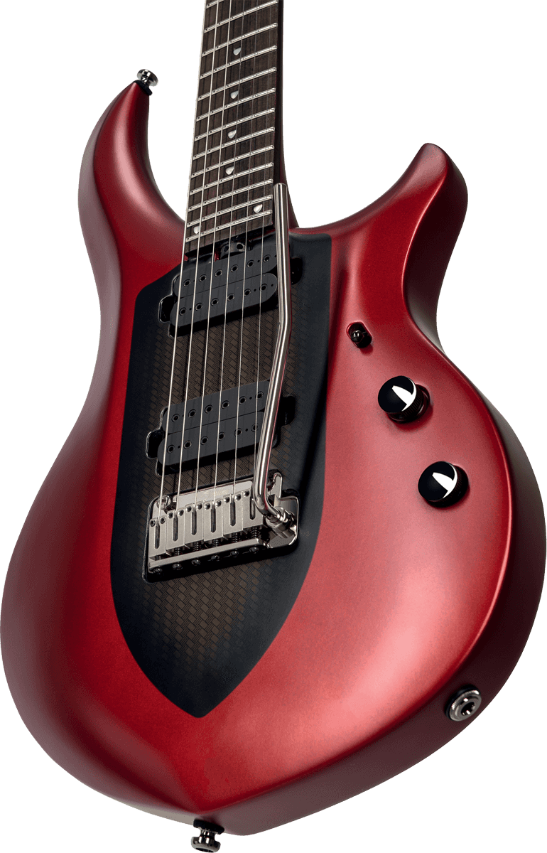Sterling By Musicman John Petrucci Majesty Maj100 Signature Hh Trem Rw - Ice Crimson Red - Signature-E-Gitarre - Variation 4