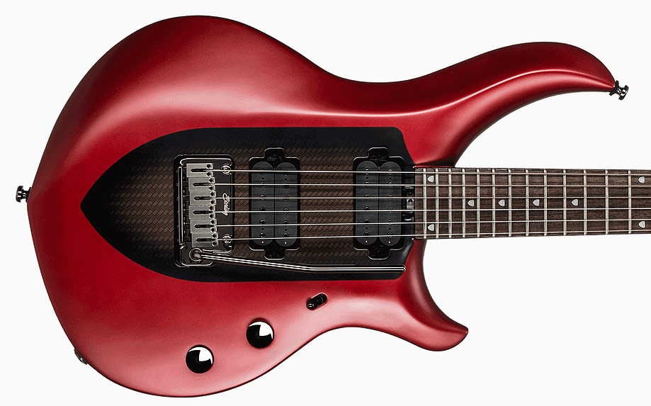 Sterling By Musicman John Petrucci Majesty Maj100 Signature Hh Trem Rw - Ice Crimson Red - Signature-E-Gitarre - Variation 1