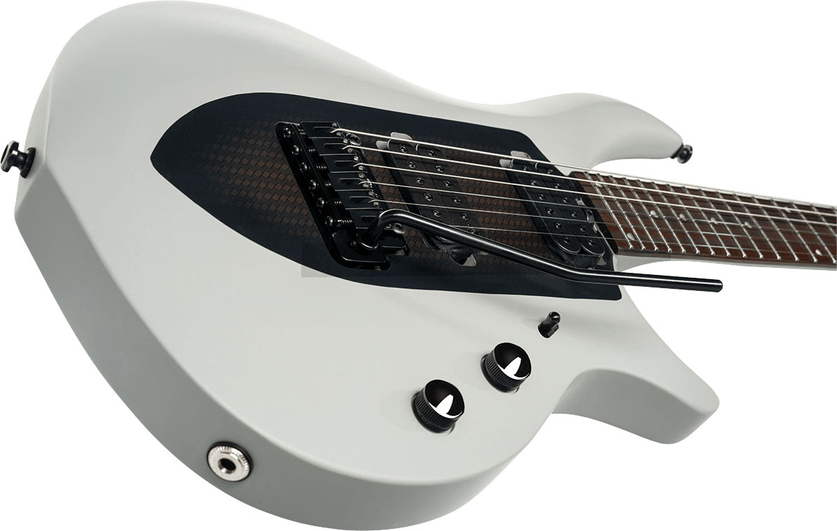 Sterling By Musicman John Petrucci Majesty Maj100 Signature 2h Trem Rw - Chalk Grey - Signature-E-Gitarre - Variation 2