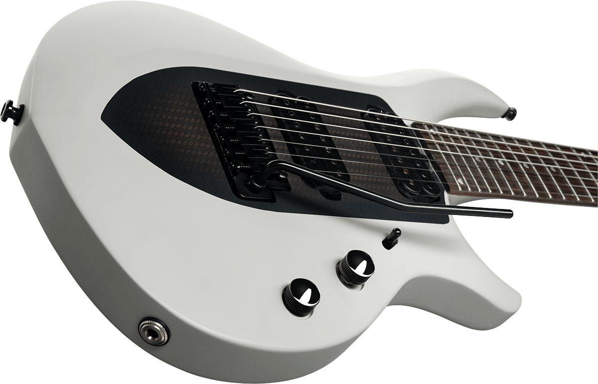 Sterling By Musicman John Petrucci Majesty Maj170 Signature 7c  2h Trem Rw - Chalk Grey - Signature-E-Gitarre - Variation 2