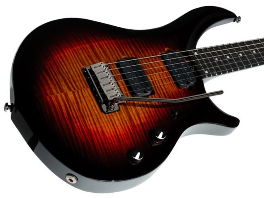 Sterling By Musicman John Petrucci Majesty Maj200xfm Signature 2h Dimarzio Trem Eb - Tiger Eye - Signature-E-Gitarre - Variation 2