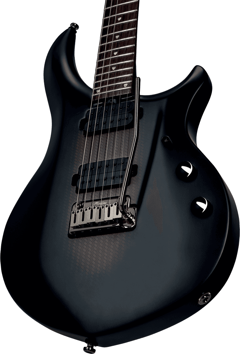 Sterling By Musicman John Petrucci Majesty Maj100 Signature Hh Trem Rw - Stealth Black - E-Gitarre in Str-Form - Variation 3