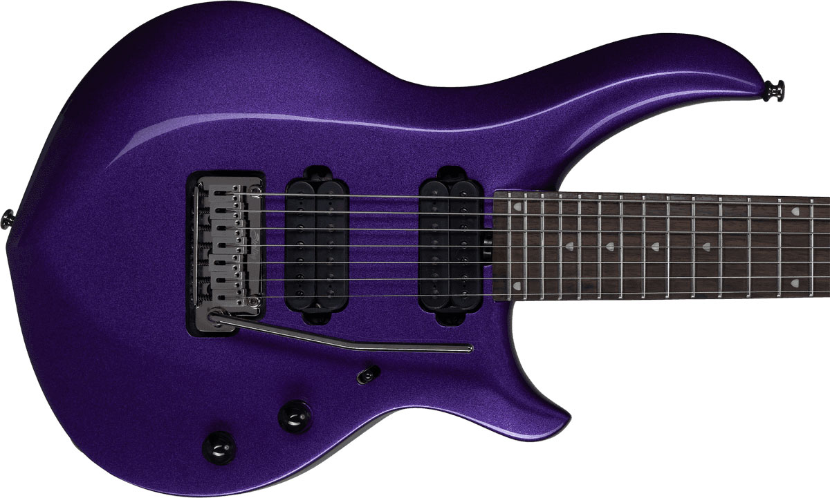 Sterling By Musicman John Petrucci Majesty X Maj170x Signature Hh Trem Rw - Purple Metallic - 7-saitige E-Gitarre - Variation 2