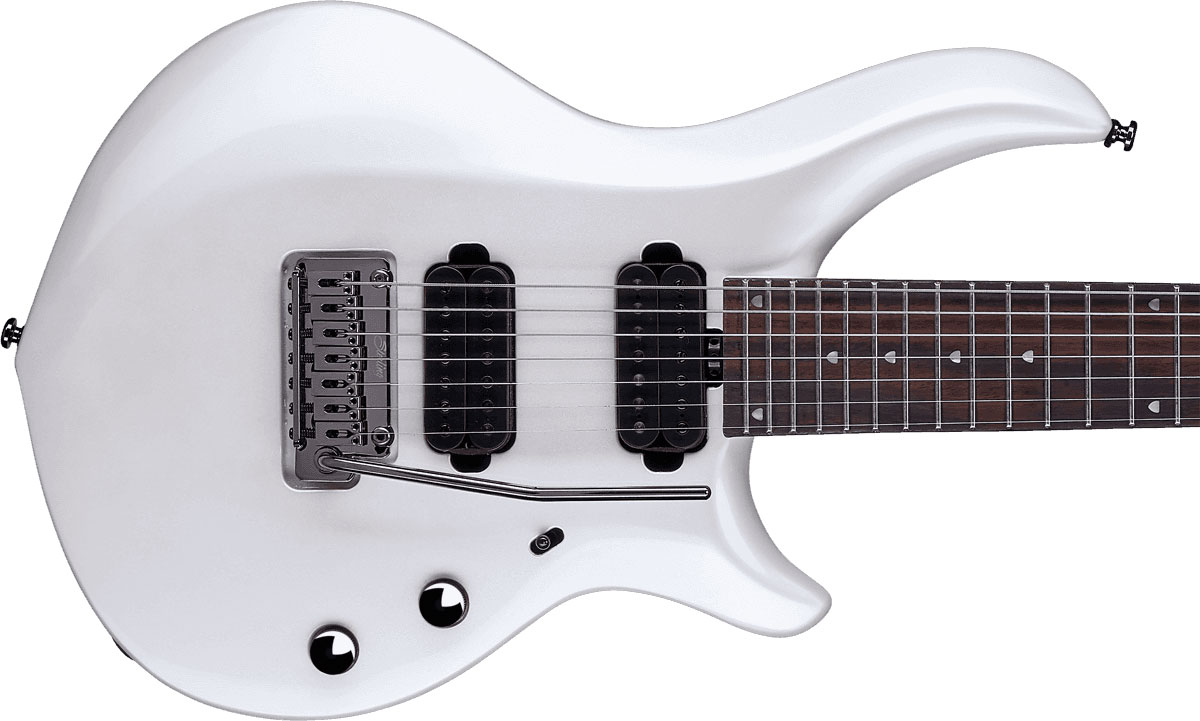 Sterling By Musicman John Petrucci Majesty X Maj170x Signature Hh Trem Rw - Pearl White - 7-saitige E-Gitarre - Variation 2