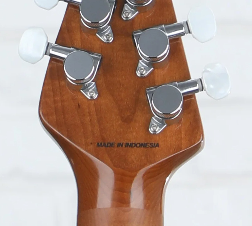 Sterling By Musicman Omar Rodriguez Lopez Mariposa Signature 2h Trem Rw - Daphne Blue - Retro-Rock-E-Gitarre - Variation 5