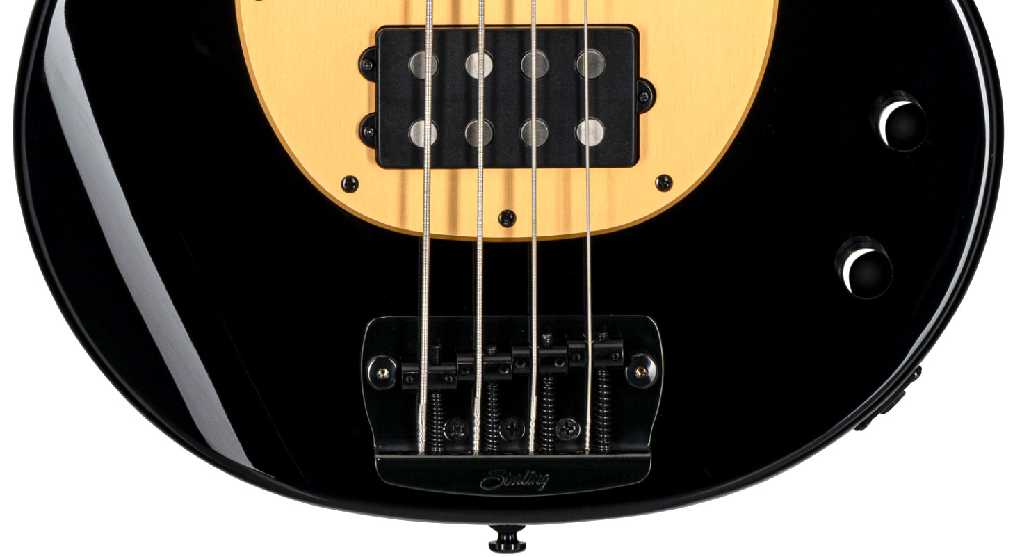 Sterling By Musicman Pete Wentz Stingray Signature 4c 1h Mn - Black - Solidbody E-bass - Variation 4