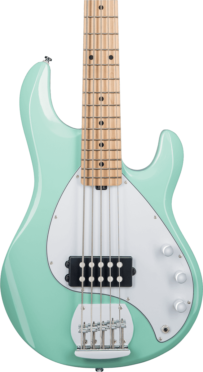 Sterling By Musicman Sub Ray5 5-cordes Active Jat - Mint Green - Solidbody E-bass - Variation 1