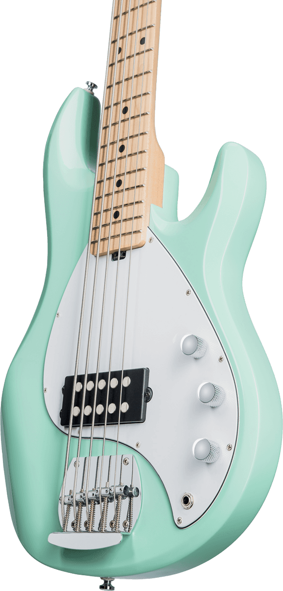 Sterling By Musicman Sub Ray5 5-cordes Active Jat - Mint Green - Solidbody E-bass - Variation 3