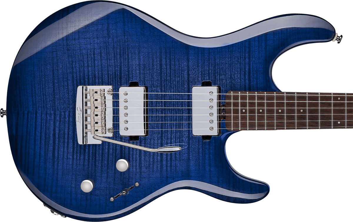 Sterling By Musicman Steve Lukhater Luke Lk100 Signature Hh Trem Rw - Blueberry Burst - E-Gitarre in Str-Form - Variation 2