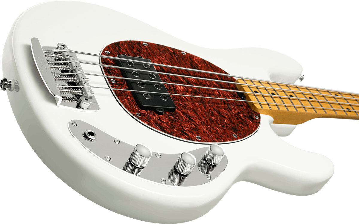 Sterling By Musicman Stingray Classic Ray24ca Active 1h Mn - Olympic White - Solidbody E-bass - Variation 2