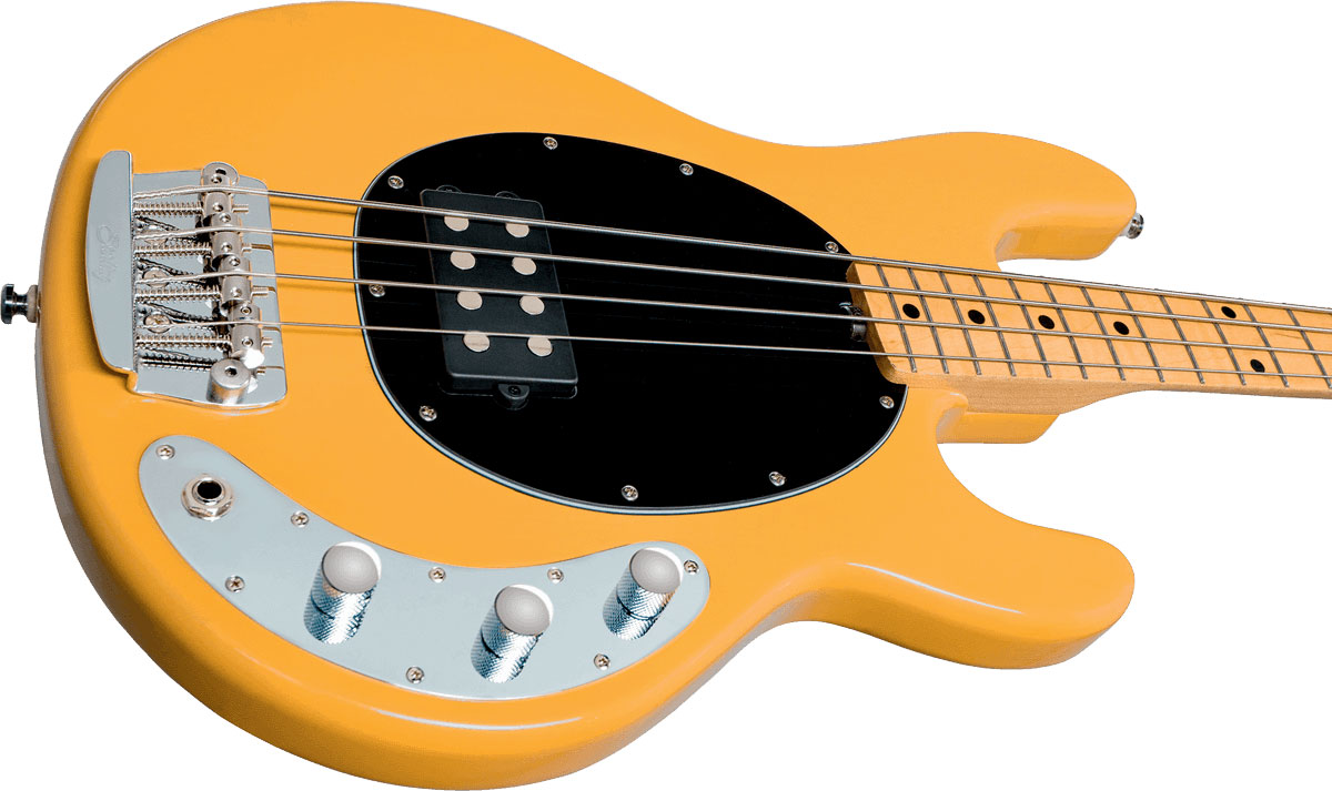 Sterling By Musicman Stingray Classic Ray24ca Active 1h Mn - Butterscotch - Solidbody E-bass - Variation 5