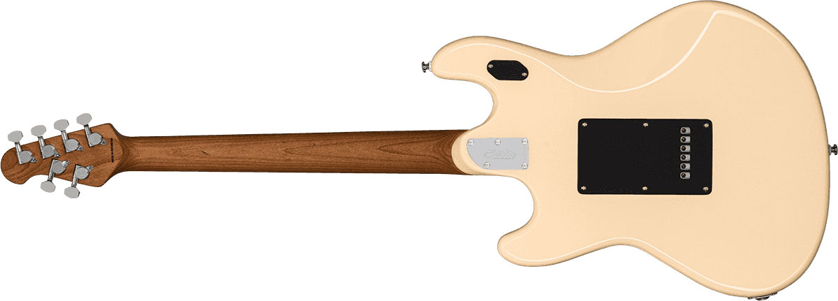 Sterling By Musicman Stingray Guitar Sr50 Hh Trem Rw - Buttermilk - E-Gitarre in Str-Form - Variation 1