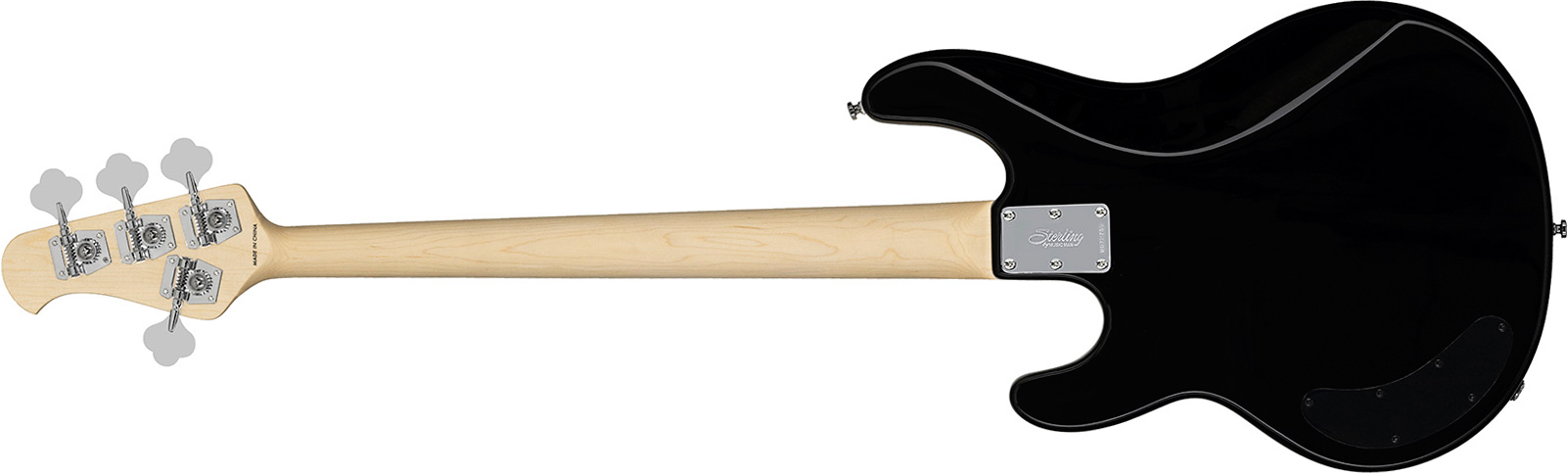 Sterling By Musicman Stingray Ray2 Intro 1h Mn - Black - Solidbody E-bass - Variation 1