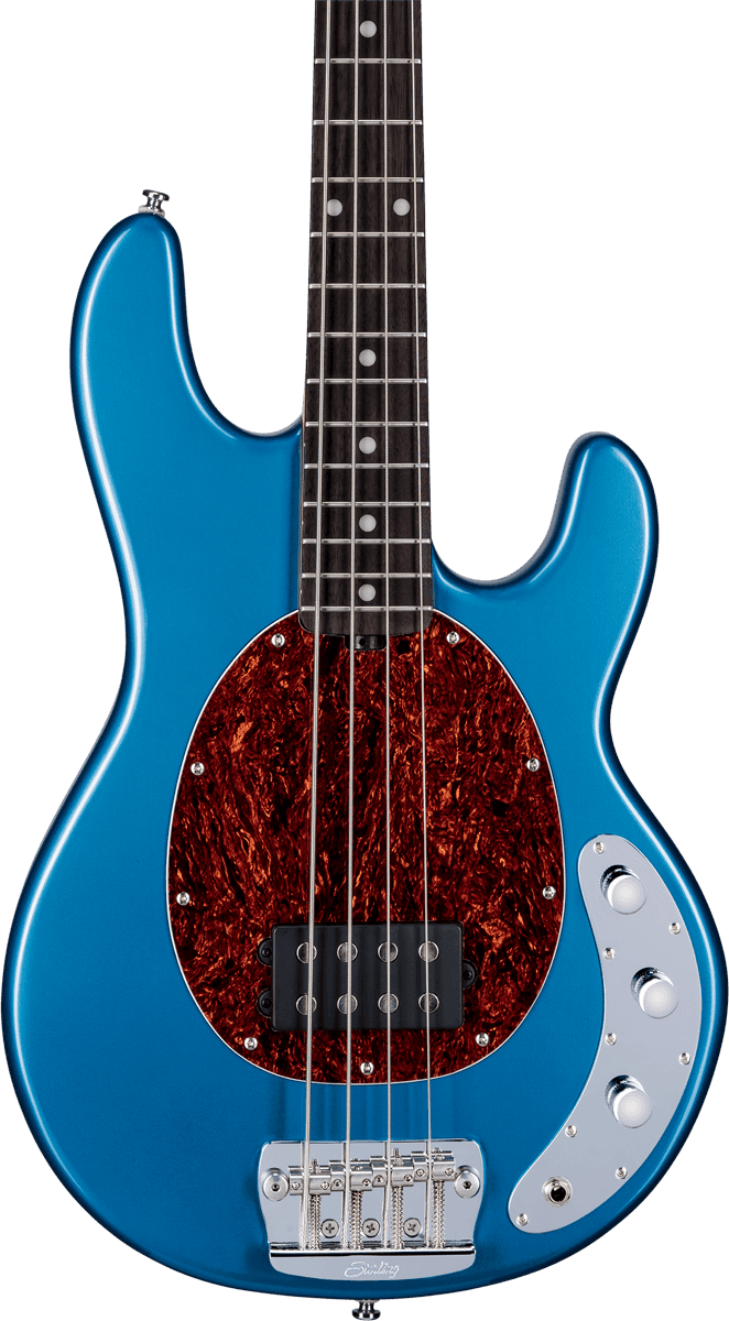 Sterling By Musicman Stingray Ray24ca Active Rw - Toluca Lake Blue - Solidbody E-bass - Variation 2