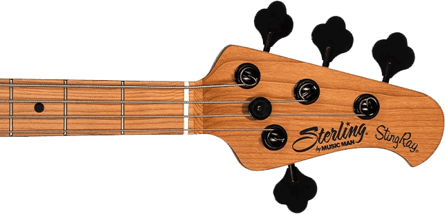 Sterling By Musicman Stingray Ray34ash H Active Mn - Ash Black - Solidbody E-bass - Variation 2