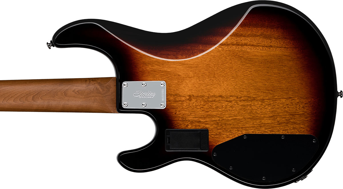 Sterling By Musicman Stingray Ray35sm Maple Top 5c Active 1h Rw - 3 Tone Sunburst - Solidbody E-bass - Variation 1