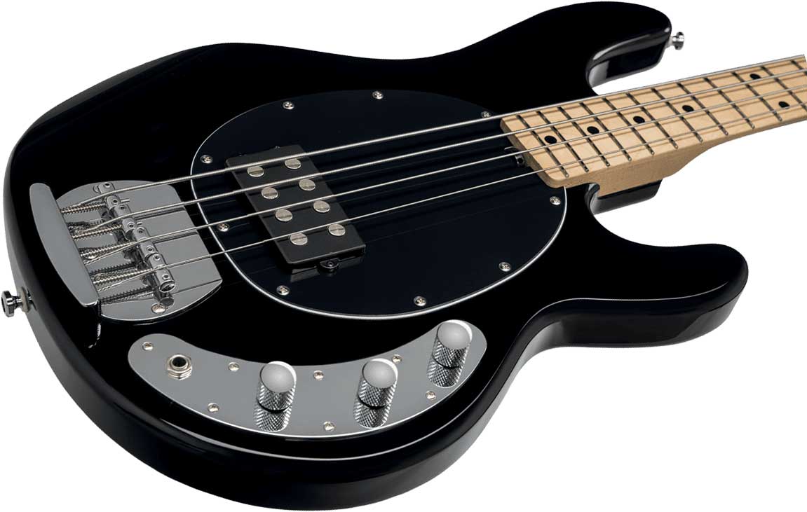 Sterling By Musicman Stingray Ray4 Bk Sub Active 1h Mn - Black - Solidbody E-bass - Variation 2