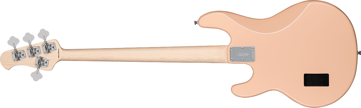 Sterling By Musicman Stingray Ray4 Sub Active 1h Jat - Pueblo Pink - Solidbody E-bass - Variation 1