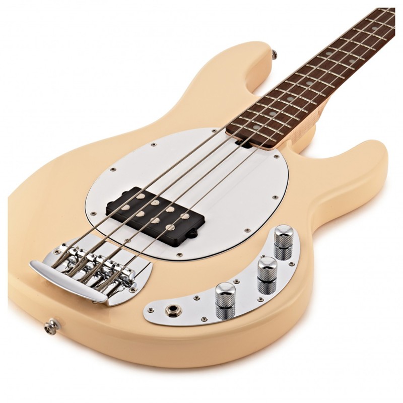 Sterling By Musicman Stingray Ray4 Sub Active 1h Jat - Vintage Cream - Solidbody E-bass - Variation 2