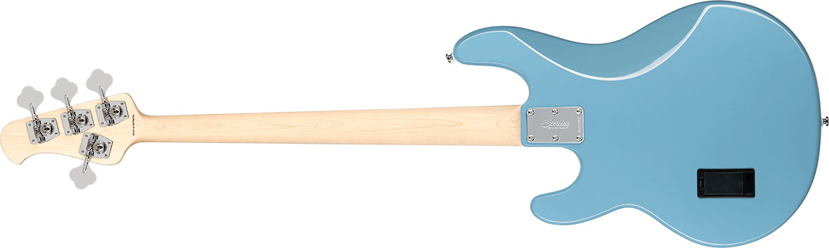 Sterling By Musicman Stingray Ray4h 4c Active Mn - Chopper Blue - Solidbody E-bass - Variation 1