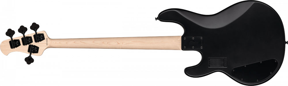 Sterling By Musicman Stingray Ray4hh 4c Active Jat - Stealth Black - Solidbody E-bass - Variation 1