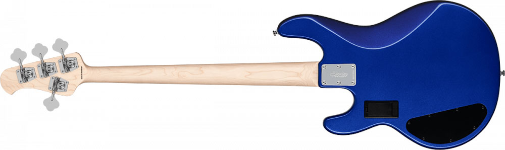 Sterling By Musicman Stingray Ray4hh 4c Active Mn - Cobra Blue - Solidbody E-bass - Variation 1