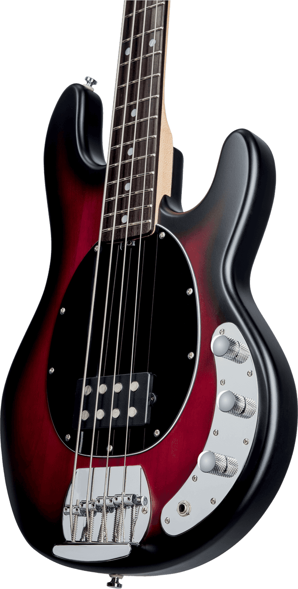 Sterling By Musicman Sub Ray4 (jat) - Ruby Red Burst Satin - Solidbody E-bass - Variation 3