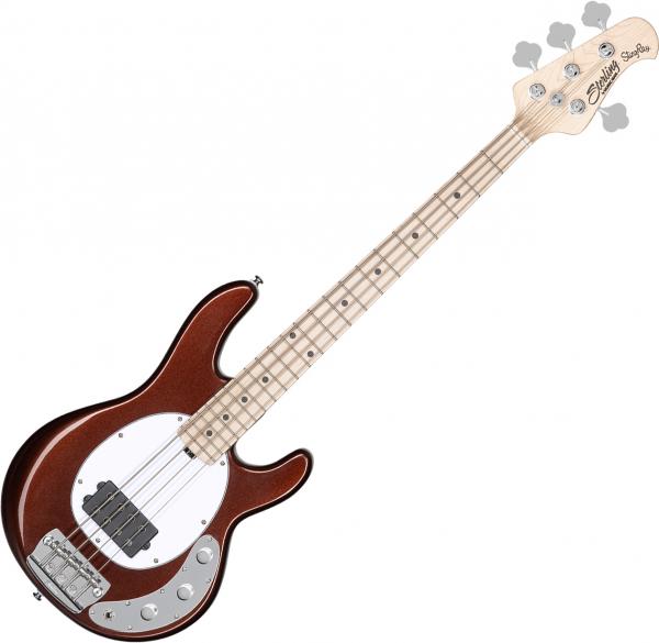 E-bass für kinder Sterling by musicman Stingray Short Scale RaySS4 (MN) - Dropped copper
