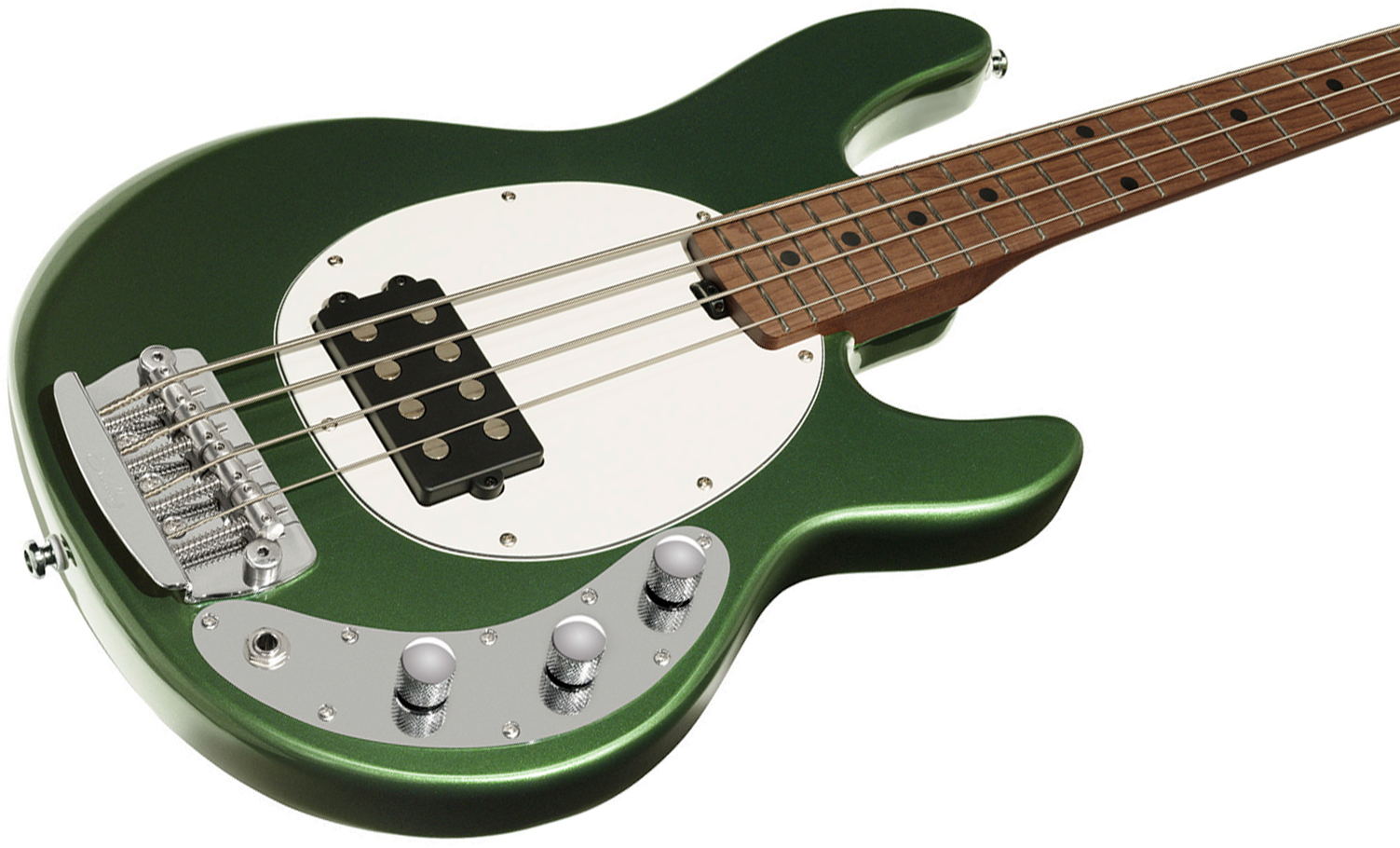 Sterling By Musicman Stingray Short Scale Rayss4 Shsc 1h Mn - Charging Green - Solidbody E-bass - Variation 2