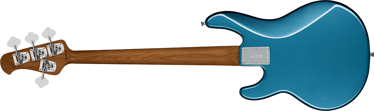 Sterling By Musicman Stingray Short Scale Rayss4 Shsc 1h Rw - Toluca Lake Blue - E-Bass für Kinder - Variation 1
