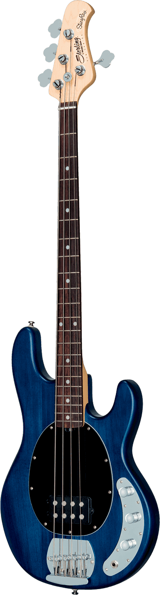 Sterling By Musicman Sub Ray4 Active Jat - Trans Blue Satin - Solidbody E-bass - Variation 2