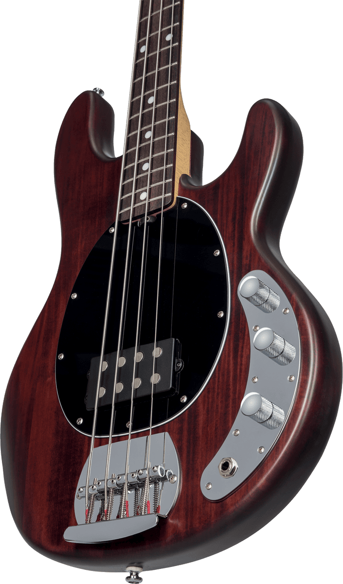 Sterling By Musicman Sub Ray4 Active Jat - Walnut Satin - Solidbody E-bass - Variation 3