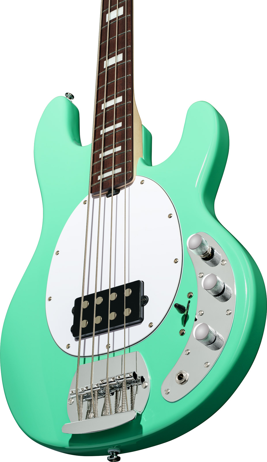 Sterling By Musicman Stingray4 Sub Series 1h Jat - Seafoam Green - Solidbody E-bass - Variation 3