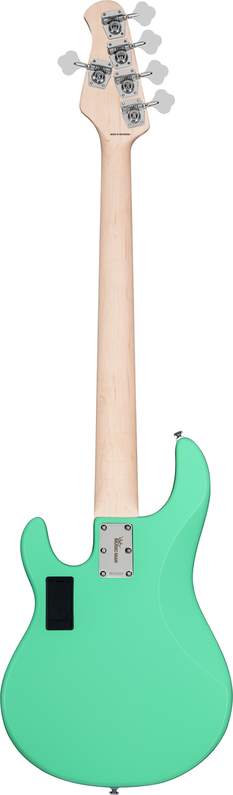 Sterling By Musicman Stingray4  5-cordes 1h Jat - Seafoam Green - Solidbody E-bass - Variation 2