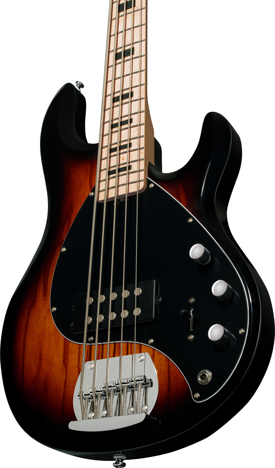 Sterling By Musicman Stingray4 5-cordes 1h Mn - Vintage Sunburst - Solidbody E-bass - Variation 4