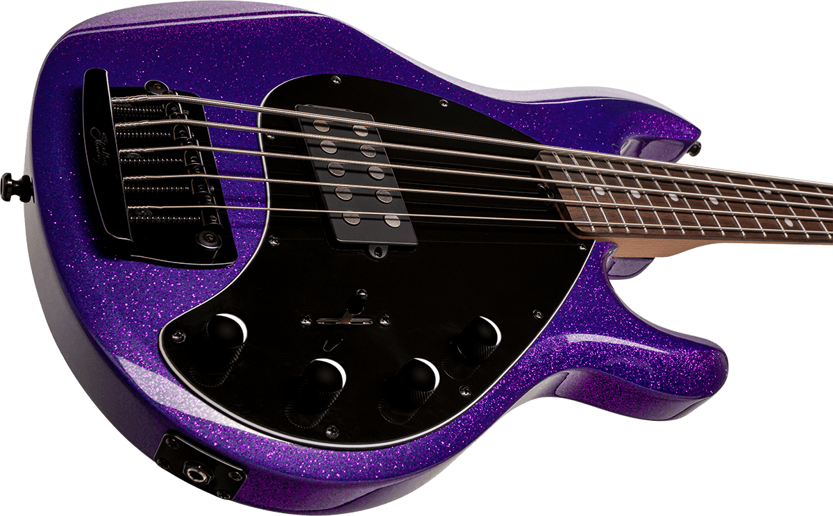 Sterling By Musicman Stingray5 Ray35 5c H Active Rw - Purple Sparkle - Solidbody E-bass - Variation 2