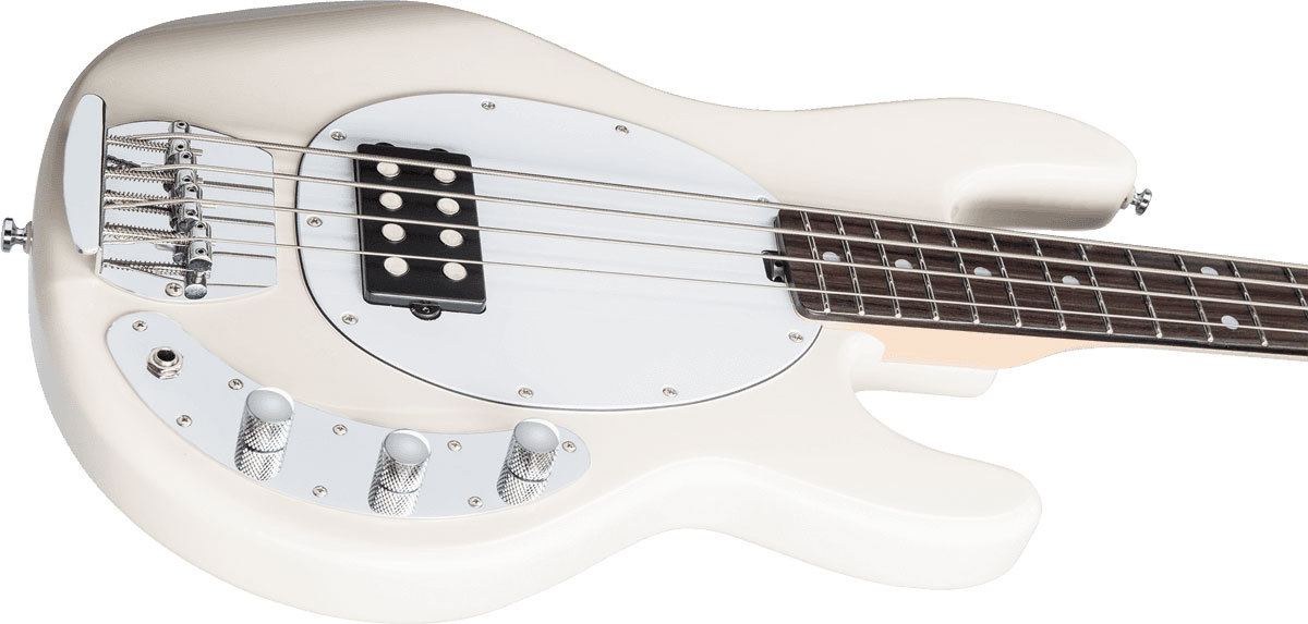 Sterling By Musicman Sub Ray4 Active Jat - Vintage Cream - Solidbody E-bass - Variation 3