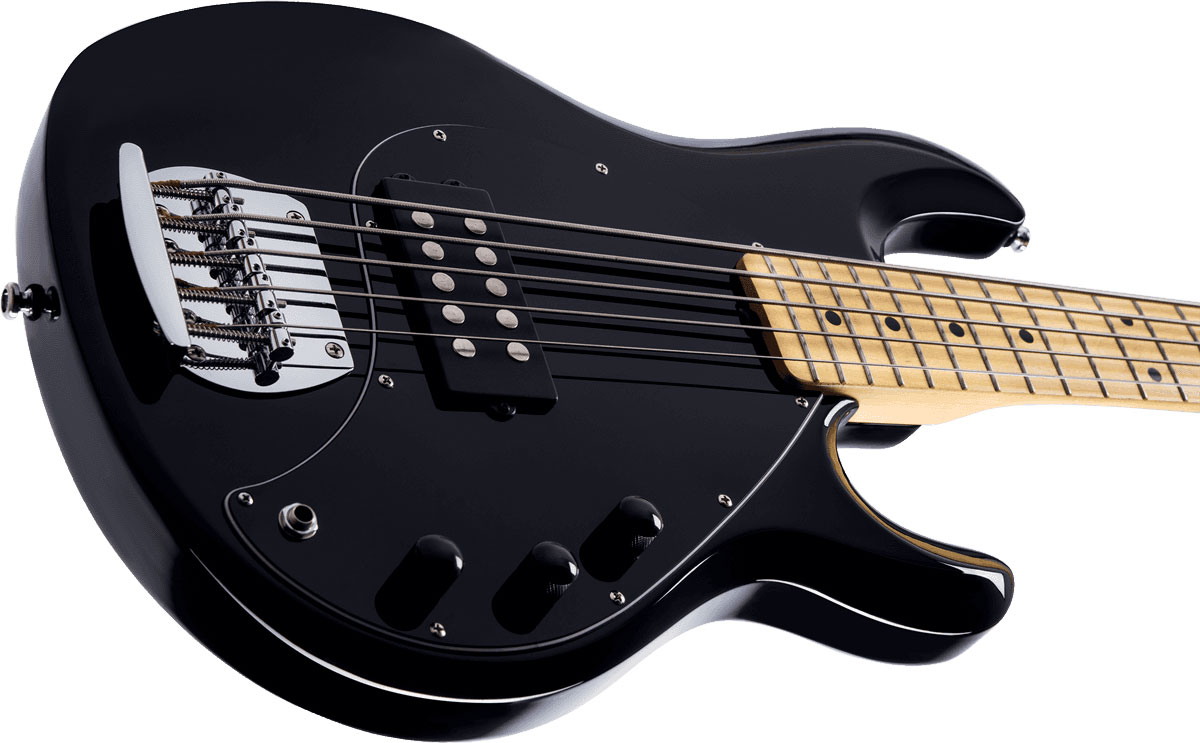 Sterling By Musicman Sub Ray5 5-cordes Active Mn - Black - Solidbody E-bass - Variation 3