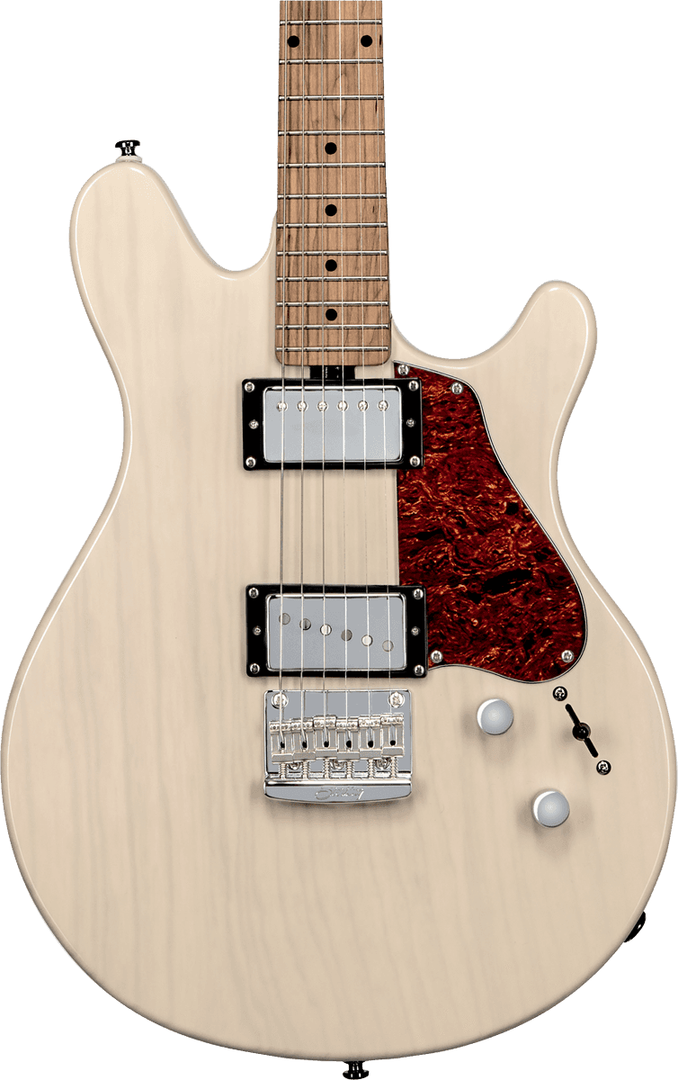 Sterling By Musicman James Valentine Jv60 Hs Ht Mn - Trans Buttermilk - Signature-E-Gitarre - Variation 1