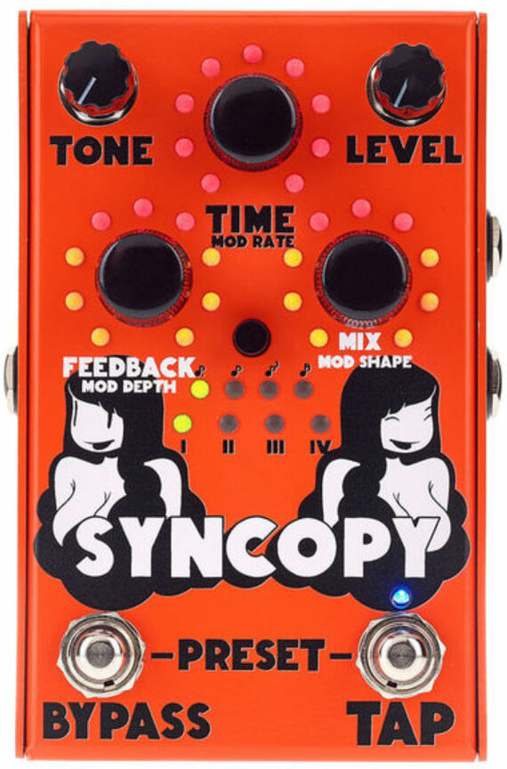 Stone Deaf Syncopy Analog Delay - Reverb/Delay/Echo Effektpedal - Main picture