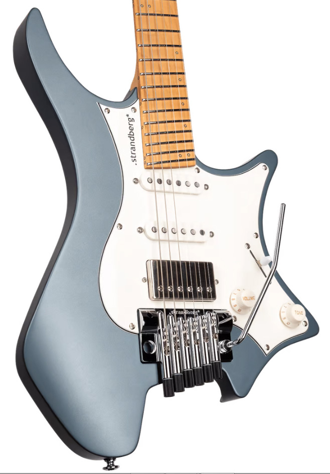 Strandberg Boden Classic Nx 6 Hss Trem Mn - Malta Blue - Multi-Scale Guitar - Variation 3