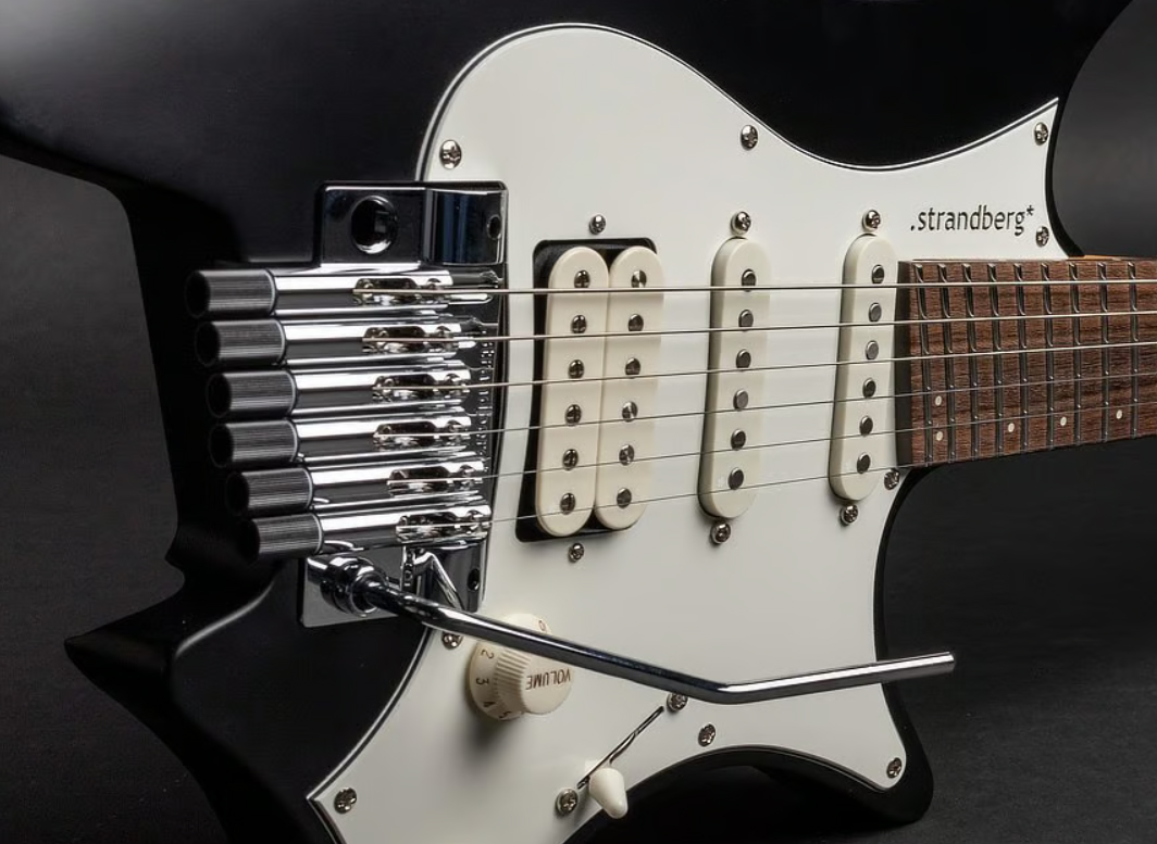 Strandberg Boden Classic Nx 6c Tremolo Multiscale Hss Rw - Black - Multi-Scale Guitar - Variation 4