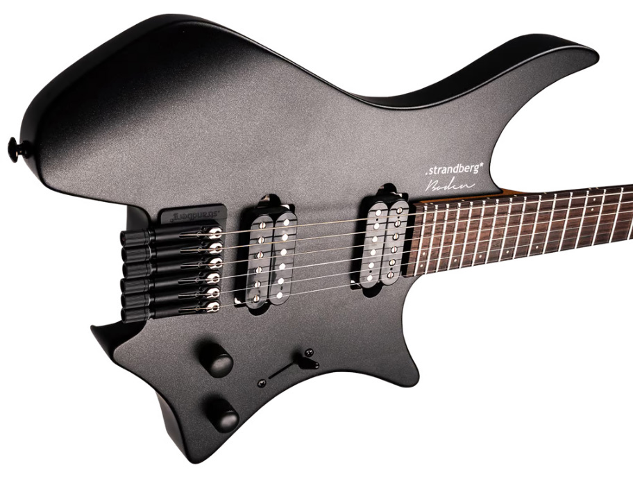 Strandberg Boden Essential 6 2h Ht Rw - Black Granite - Elektrische Reisegitarre - Variation 3