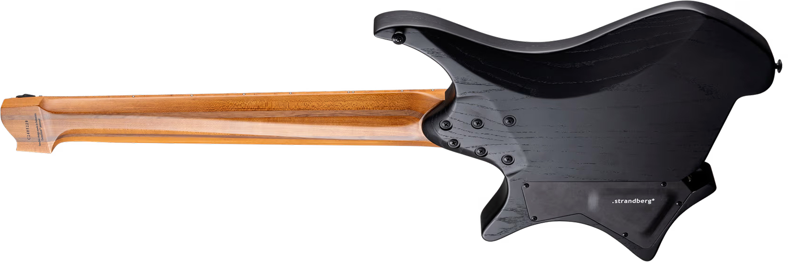 Strandberg Boden Original N2.8 8c 2h Fishman Fluence Ht Mn - Black Denim Burst Satin - Multi-Scale Guitar - Variation 1