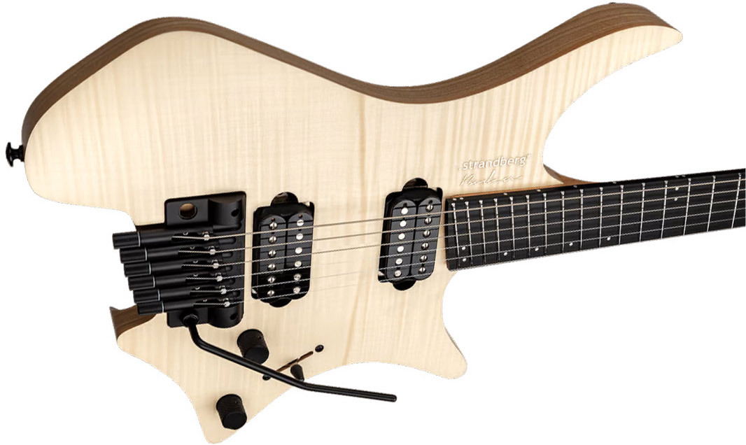 Strandberg Boden Prog Nx 6c Multiscale 2h Ht Ric - Natural Flame - Multi-Scale Guitar - Variation 4