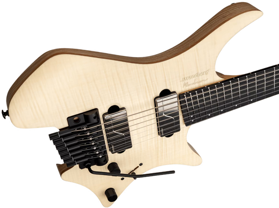 Strandberg Boden Prog Nx 7c Multiscale 2h Fishman Fluence Modern Trem Mn - Natural Flame - Multi-Scale Guitar - Variation 3